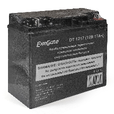 Батарея ExeGate DT 1217 (12V 17Ah, клеммы F3 (болт М5 с гайкой))