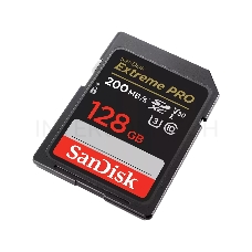 Карта памяти SanDisk Extreme PRO 128GB SDXC Memory Card 200MB/s