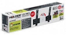 Кронштейн для телевизора Holder LCD-T4612 черный 32-65 макс.40кг настенный наклон