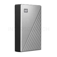 Внешний жёсткий диск WD My Passport Ultra (Metal Edition) WDBFTM0040BSL-WESN 4TB 2,5 USB 3.1/USB-C silver (E1B)