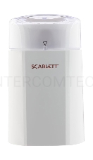 Кофемолка Scarlett SC-CG44506 160Вт сист.помол.:ротац.нож вместим.:65гр белый