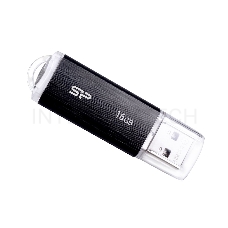 Флеш Диск Silicon Power 16Gb Ultima U02 SP016GBUF2U02V1K USB2.0 черный