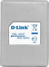Сплиттер xDSL D-Link DSL-30CF/RS RJ-11 ADSL Annex A