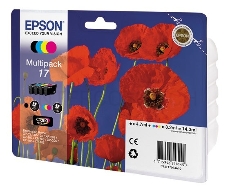 Картридж струйный Epson C13T17064A10 черный/голубой/пурпурный/желтый набор карт. для Epson XP33/203/303