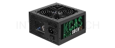 Блок питания Aerocool ATX 600W KCAS-600W PLUS 80+ bronze (24+4+4pin) APFC 120mm fan 7xSATA RTL