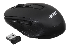 Мышь Acer OMR070 черный оптическая (1600dpi) беспроводная BT/Radio USB (8but)