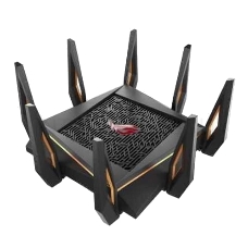 Маршрутизатор ASUS GT-AX11000 Tri-band WiFi 6(802.11ax) Gaming Router –Worlds first 10 Gigabit Wi-Fi router with a quad-core processor, 2.5G gaming port, DFS band, wtfast, Adaptive QoS, AiMesh for mesh wifi system