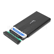 Внешний корпус для HDD Gembird EE2-U2S-5 2.5  EE2-U2S-5, черный, USB 2.0, SATA