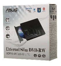 Внешний Привод ASUS SDRW-08D2S-U LITE/BLK/G/AS retail, dvd-rw, external