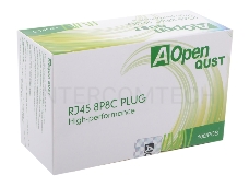 Коннектор Aopen RJ-45 (8P8C) CAT 5Е (100 шт.) (ANM005-1/100) [6938510882004]