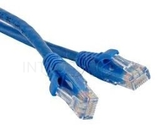 Кабель Патч-корд Lanmaster LAN-PC45/U6-1.0-BL вилка RJ-45-вилка RJ-45 кат.6 1м синий LSZH