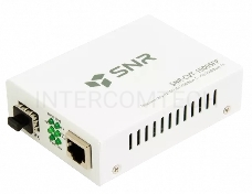 Медиаконвертер SNR 10/100/1000-Base-T / 100/1000Base-FX с SFP-портом