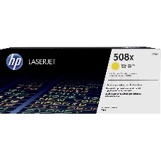 Тонер Картридж HP 508X CF362X желтый для HP CLJ M552/M553 (9500стр.)