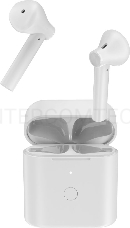 Гарнитура вкладыши QCY T7 белый беспроводные bluetooth в ушной раковине