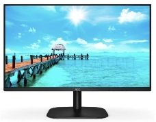 Монитор 27 AOC Value Line 27B2DA/01 черный IPS LED 16:9 DVI HDMI M/M матовая 250cd 178гр/178гр 1920x1080 D-Sub FHD 3.6кг