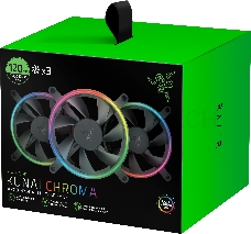 Вентилятор Razer Kunai Chroma RGB 120MM LED PWM Performance Fan - 3 Fans - FRML Packaging