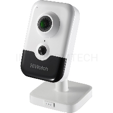 Видеокамера IP Hikvision HiWatch DS-I214(B) 2-2мм цветная корп.:белый/черный