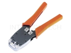 Инструмент обжимной для RJ-45, RJ-12 Hyperline HT-500, профессиональный