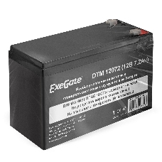 Батарея ExeGate EX285952RUS DTM 12072 (12V 7,2Ah, клеммы F1)