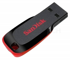 Флеш Диск 128GB SanDisk CZ50 Cruzer Blade, USB 2.0