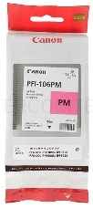 Картридж струйный Canon PFI-106 PM фото пурпурный для iPF6300S/6400/6450 (6626B001)