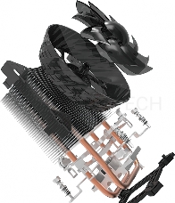 Кулер Cooler Master CPU Cooler Hyper T200, 800 - 2200 RPM, 100W, Full Socket Support