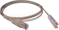 Кабель Патч-корд Lanmaster UTP LAN-45-P1-2m вилка RJ-45-110 2м серый ПВХ (уп.:1шт)