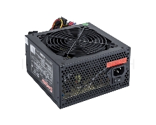 Блок питания 500W Exegate XP500, ATX, SC, black, 12cm fan, 24p+4p, 6/8p PCI-E, 3*SATA, 2*IDE, FDD + кабель 220V с защитой от выдергивания