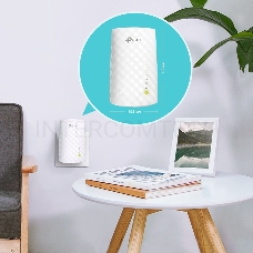 Усилитель Wi-Fi сигнала TP-Link AC750 OneMesh WiFi Range Extender, 300Mbps at 2.4G and 433Mbps at 5G, compact house with internal antennas, 1 10/100Mbps Ethernet port, WPS button for quick setup, Smart Indicator for best location, support OneMeshTMtechnol