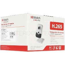 Видеокамера IP Hikvision HiWatch DS-I214(B) 2-2мм цветная корп.:белый/черный