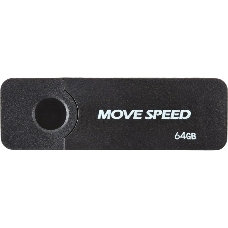 Накопитель USB2.0 64GB Move Speed KHWS1 черный