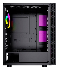 Корпус GMNG GG-CC120 черный без БП ATX 5x120mm 5x140mm 2xUSB2.0 1xUSB3.0 audio bott PSU