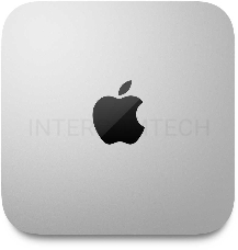 Компьютер Apple Mac mini A2686 slim M2 8 core 16Gb SSD512Gb 10 core GPU macOS GbitEth WiFi BT серебристый (Z16K0000A)