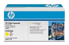 Тонер-картридж HP CF032A желтый для CM4540 12500стр.