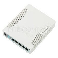 Роутер беспроводной MikroTik RB951G-2HND N300 10/100/1000BASE-TX белый