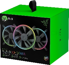 Вентилятор Razer Kunai Chroma RGB 140MM LED PWM Performance Fan - 3 Fans - FRML Packaging