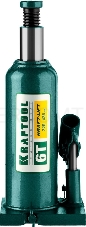 Домкрат бутылочный гидравлический KRAFTOOL KRAFT-LIFT 6т, 219-427мм KRAFT BODY