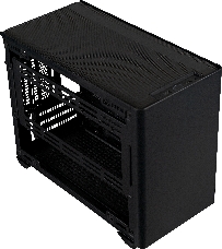 Корпус Cooler Master MasterCase NR200P, USB3.0x2, 1x92 Fan, 2x120 Fan, Black, TG panel, w/o PSU, mITX