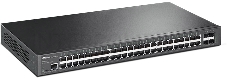 Коммутатор TP-Link TL-SG3452XP 48G 4SFP+ 48PoE+ 500W управляемый