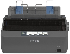 Принтер матричный Epson LX-350 (C11CC24031 ), (А4, 357 cps (12 cpi), USB, LPT, COM)