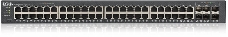 Коммутатор ZYXEL GS1920-48v2 Hybrid Smart switch Zyxel Nebula Flex, 44xGE, 4xCombo (SFP/RJ-45), 2xSFP, Standalone / cloud management