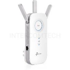 Повторитель беспроводного сигнала TP-Link SOHO  RE450 10/100/1000BASE-TX/Wi-Fi белый поставляется без кабеля RJ-45