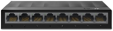 Коммутатор 8 ports Giga Unmanaged switch, 8 10/100/1000Mbps RJ-45 ports, plastic shell, desktop and wall mountable