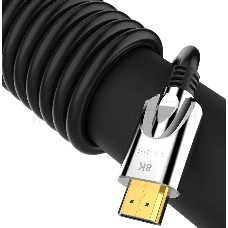 Кабель HDMI 19M/M,ver. 2.1, 8K@60 Hz 1.5m VCOM <CG862-1.5M>  VCOM/TELECOM