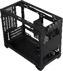 Корпус Cooler Master MasterCase NR200P, USB3.0x2, 1x92 Fan, 2x120 Fan, Black, TG panel, w/o PSU, mITX