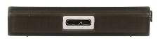 Внешний корпус 2.5 SATAIII HDD/SSD AgeStar 3UBCP1-6G (BLACK) USB 3.0, пластик, черный, безвинтовая конструкция