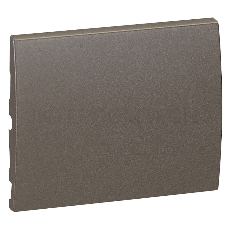Лиц. панель для выкл., dark bronze