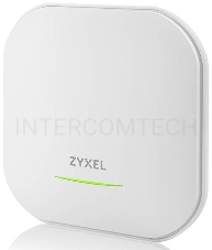 Гибридная точка доступа Zyxel NebulaFlex Pro WAX620D-6E, WiFi 6, 802.11a/b/g/n/ac/ax (2,4 и 5 ГГц), MU-MIMO, антенны 4x4 с двойной диаграммой, до 575+4800 Мбит/с, 1xLAN 2.5GE, 1xLAN GE, PoE, защита от