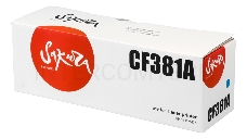 Картридж SAKURA CF381A для HP MFP M476, синий, 2700 к.