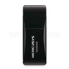 Сетевой адаптер USB2.0 адаптер Mercusys MW300UM, 300Мбит/с, компактный